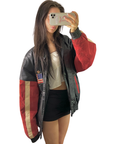 USA Leather/Suede Bomber