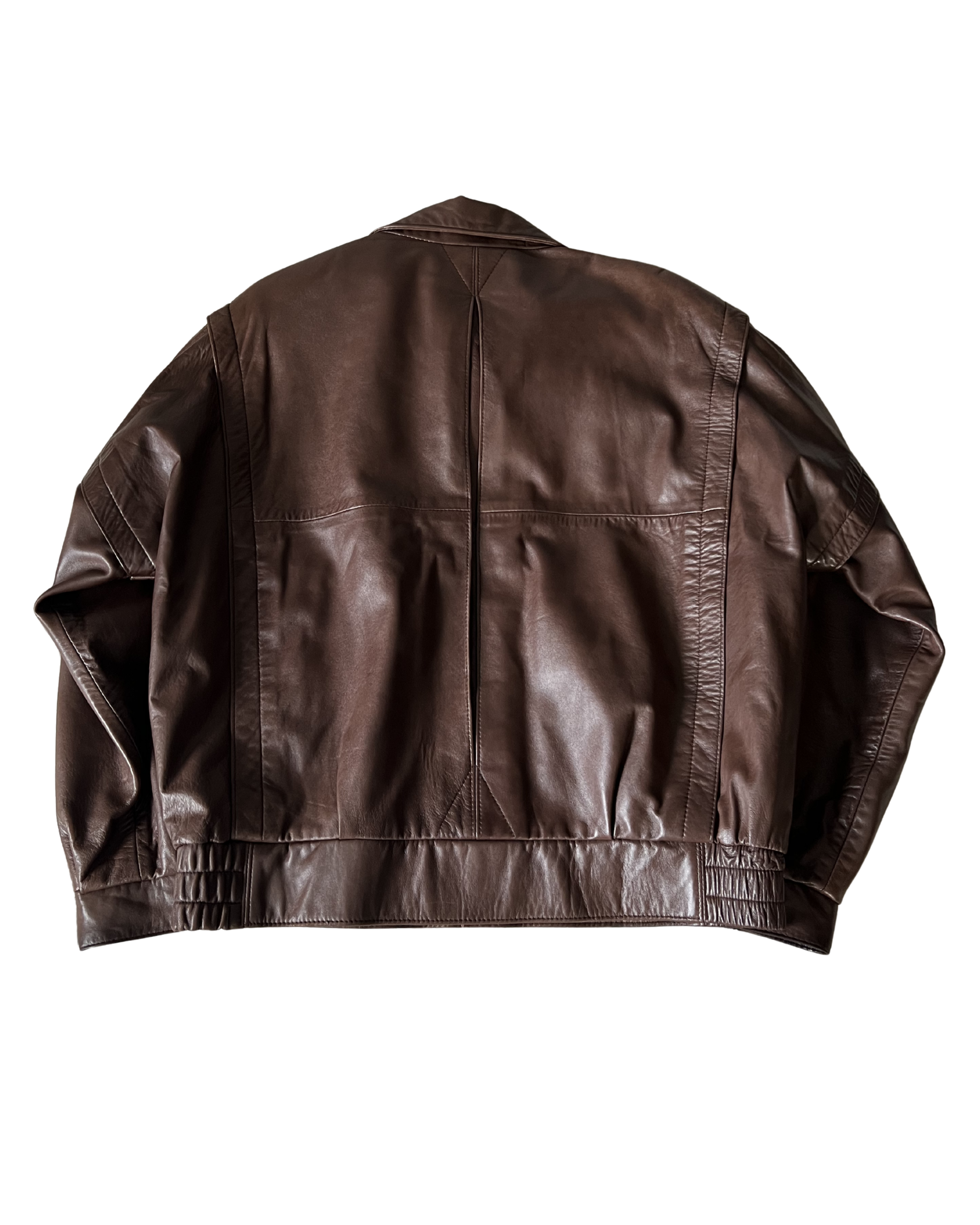 Barrel Leather Bomber