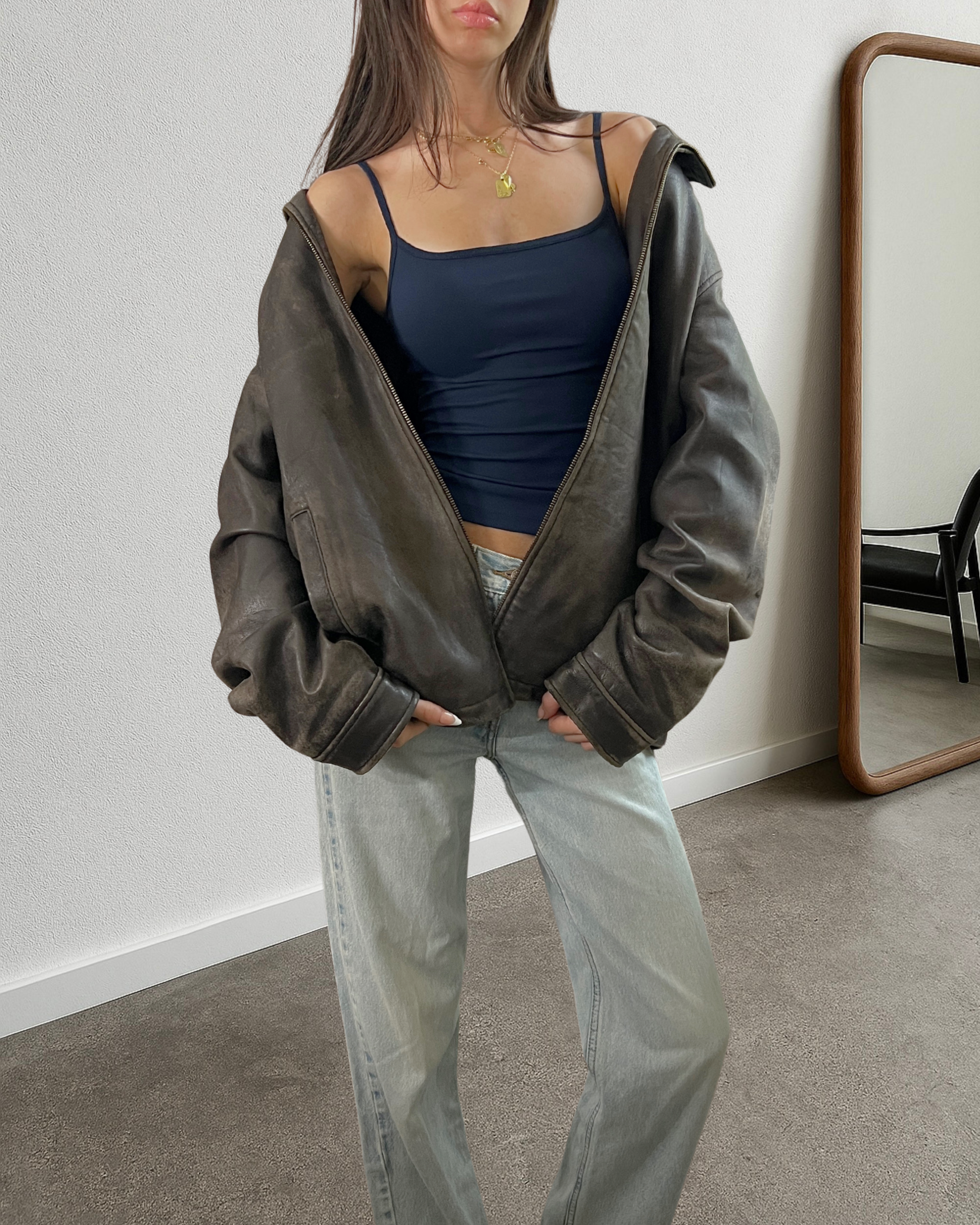 Alfani Leather Jacket