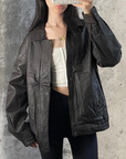 Retreat Vintage Leather Bomber