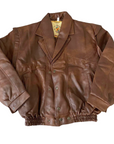 Italy Leather Bomber