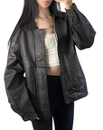 Retreat Vintage Leather Bomber