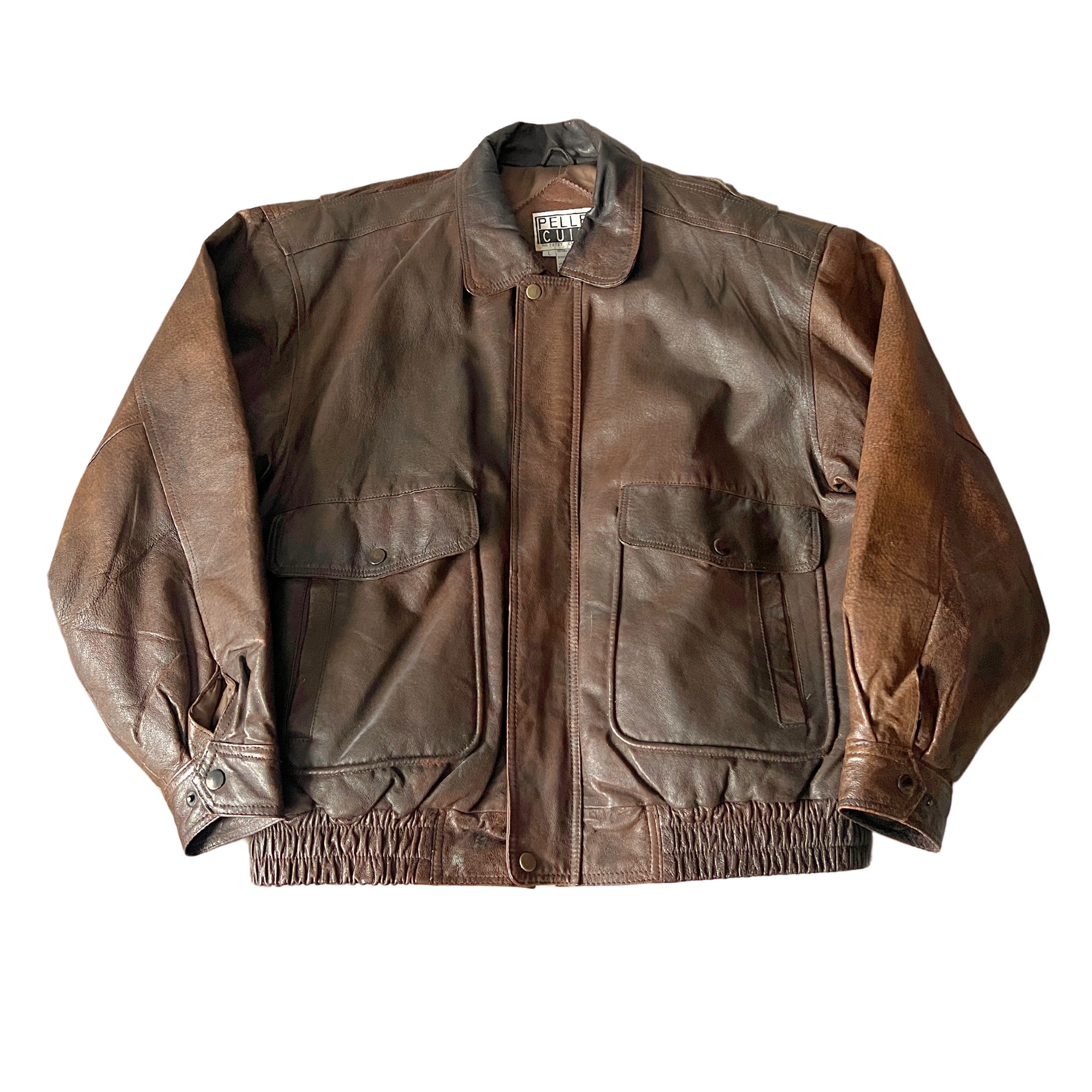 Pelle Cuir Leather Bomber