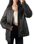 Retreat Vintage Leather Bomber