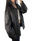 Retreat Vintage Leather Bomber