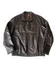Izod Leather Bomber