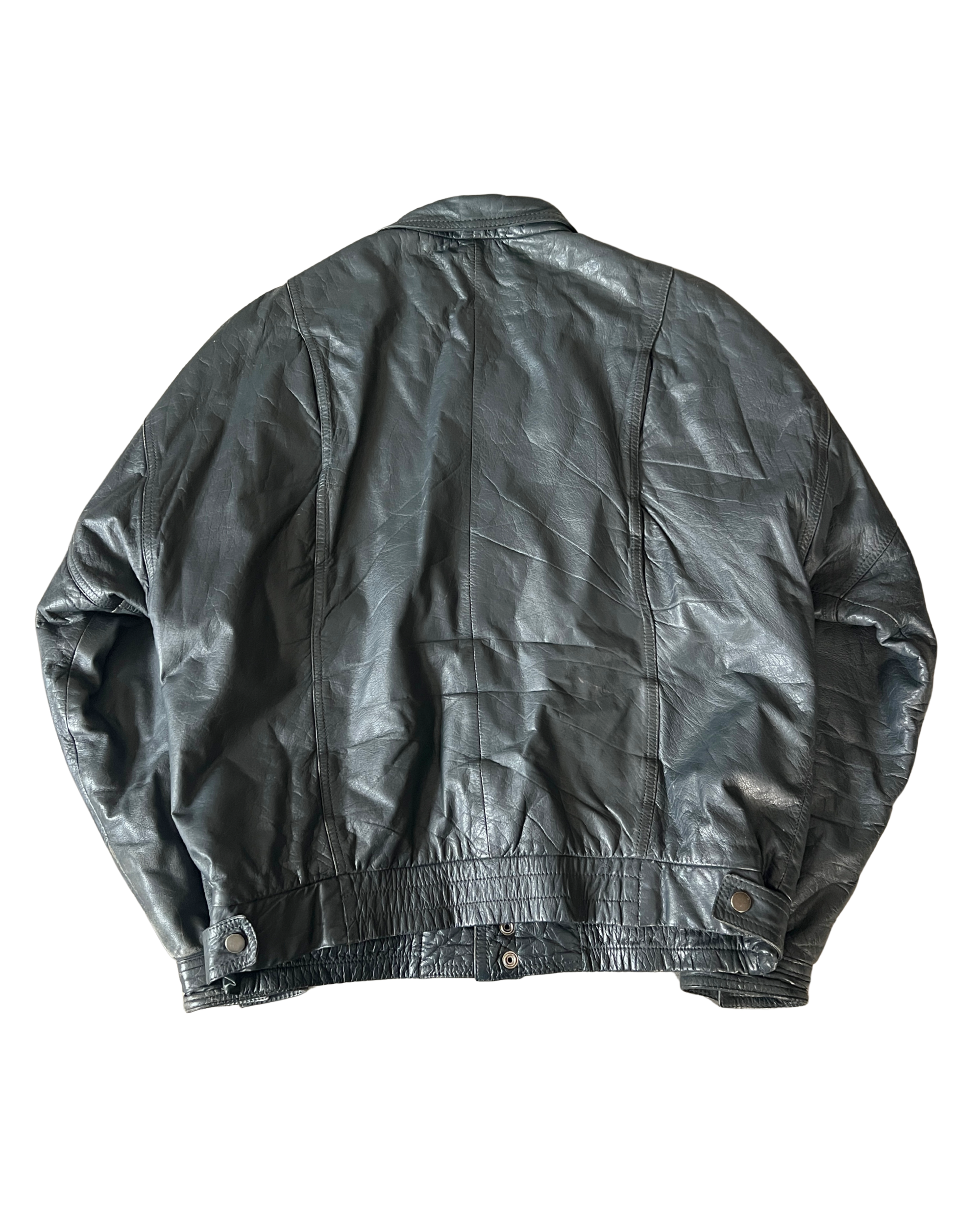North Leather Bomber