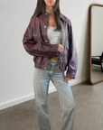 Sydney Leather Bomber