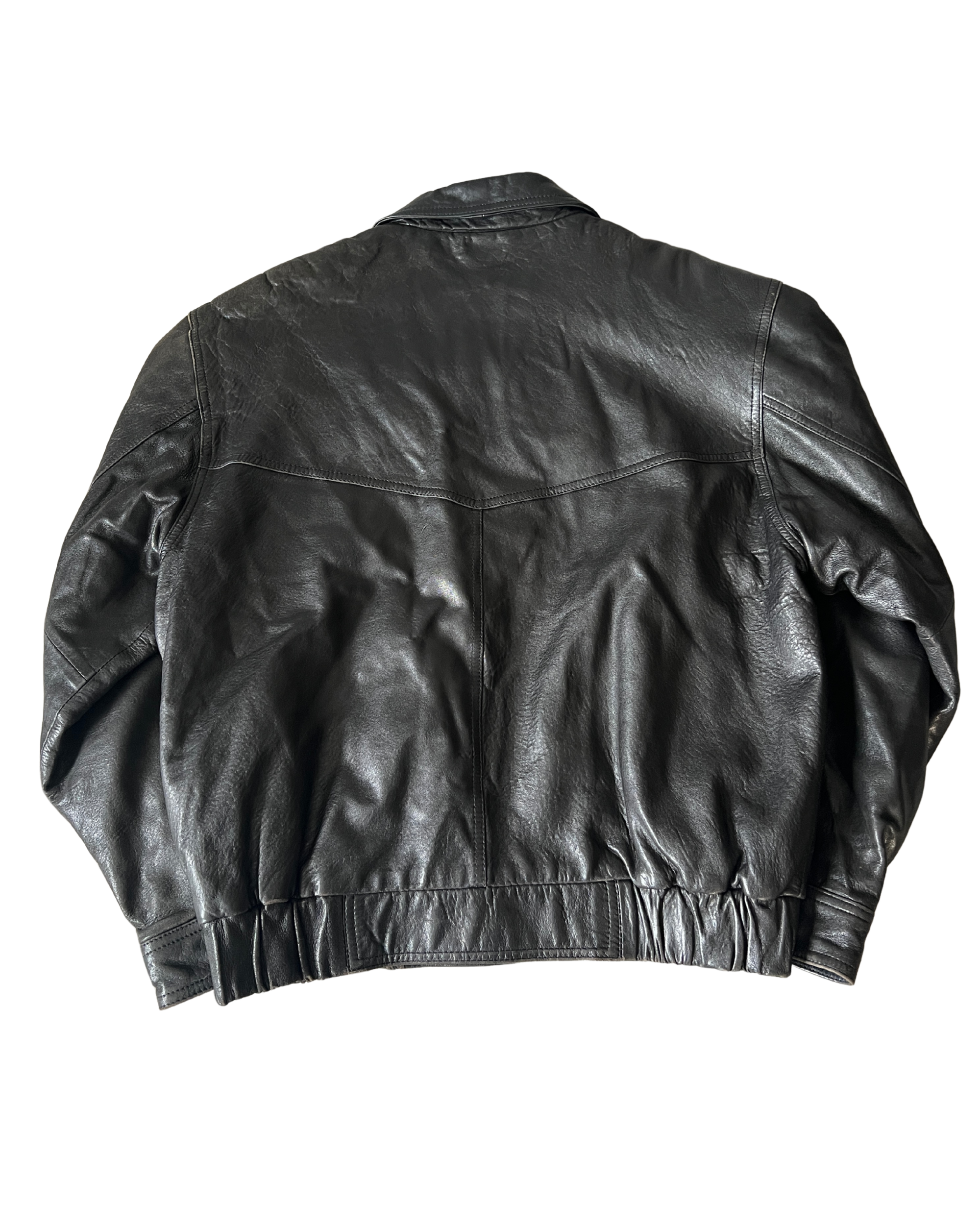 Moores Leather Bomber