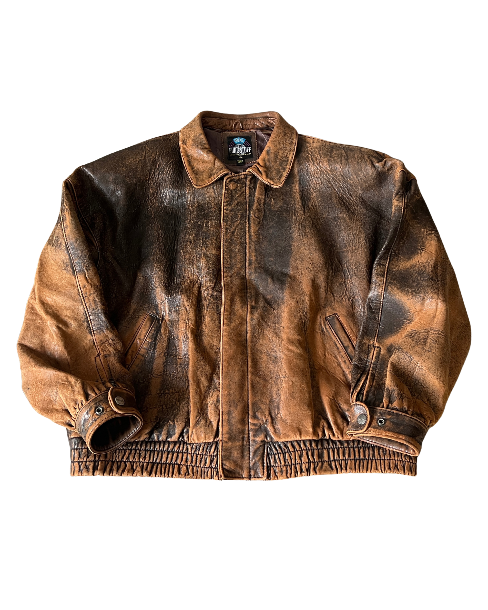 Dreamy Leather Bomber