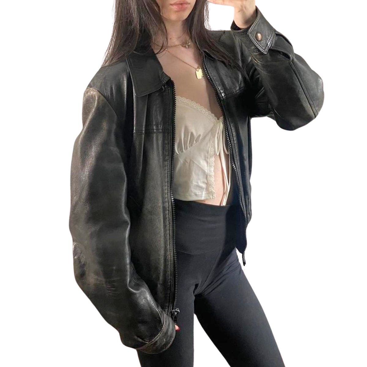 Andzes Leather Bomber