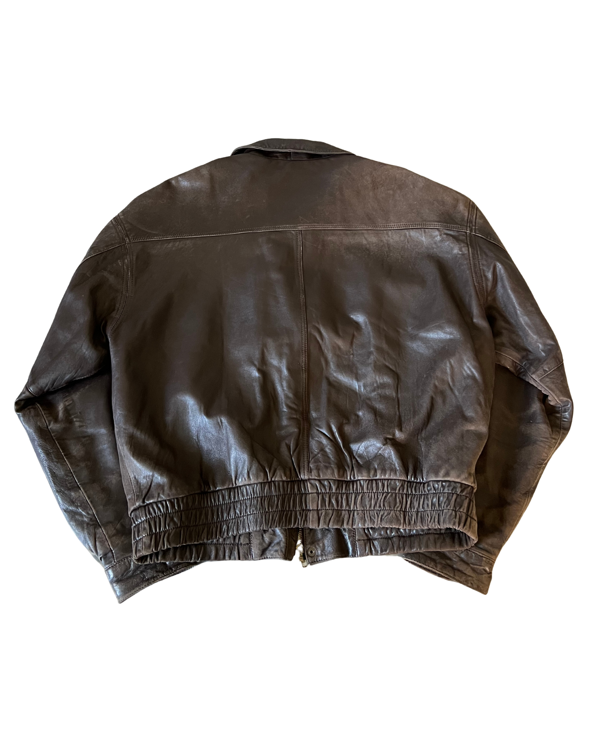 Napa Leather Bomber