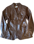 Guillaume Leather Blazer