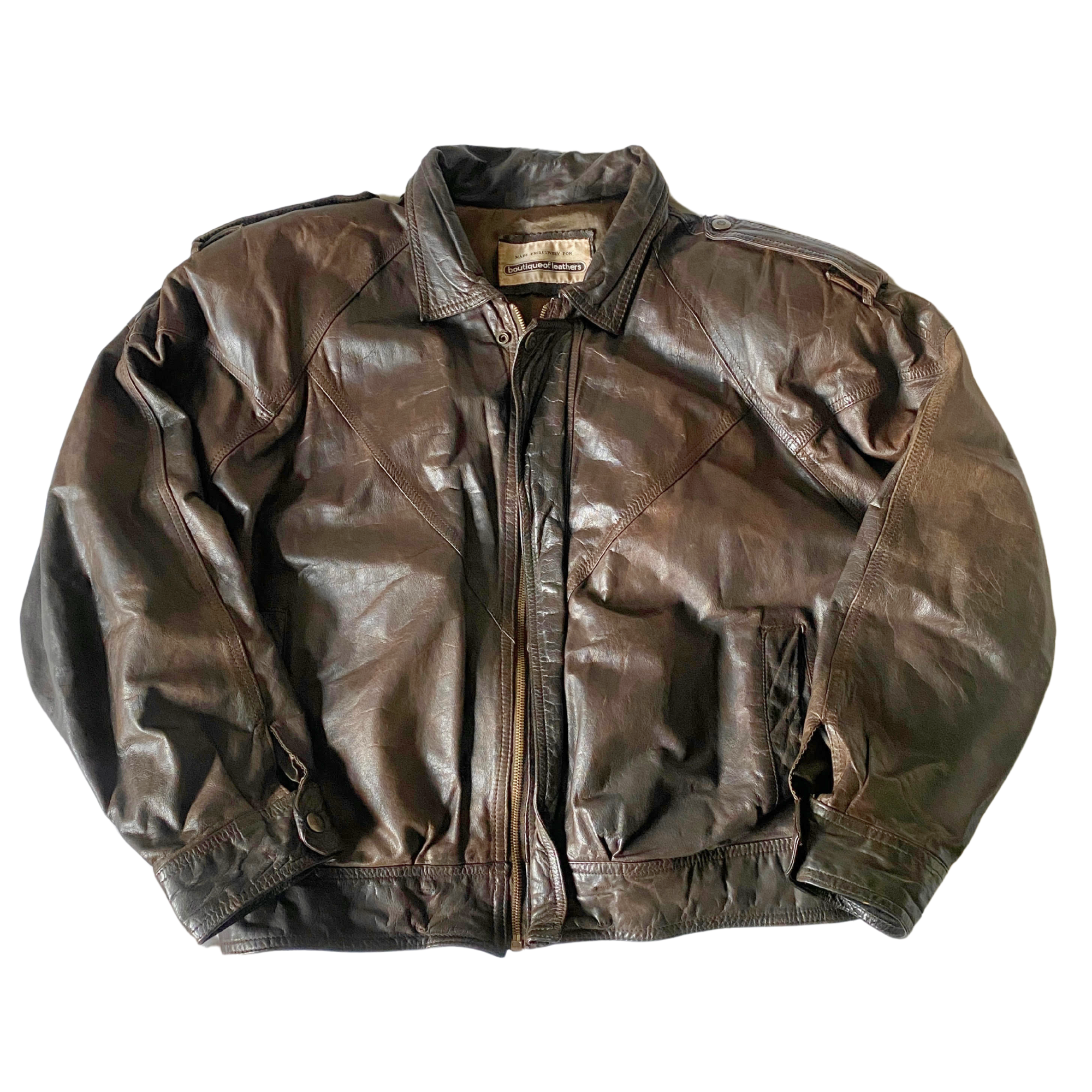 BOL Leather Bomber