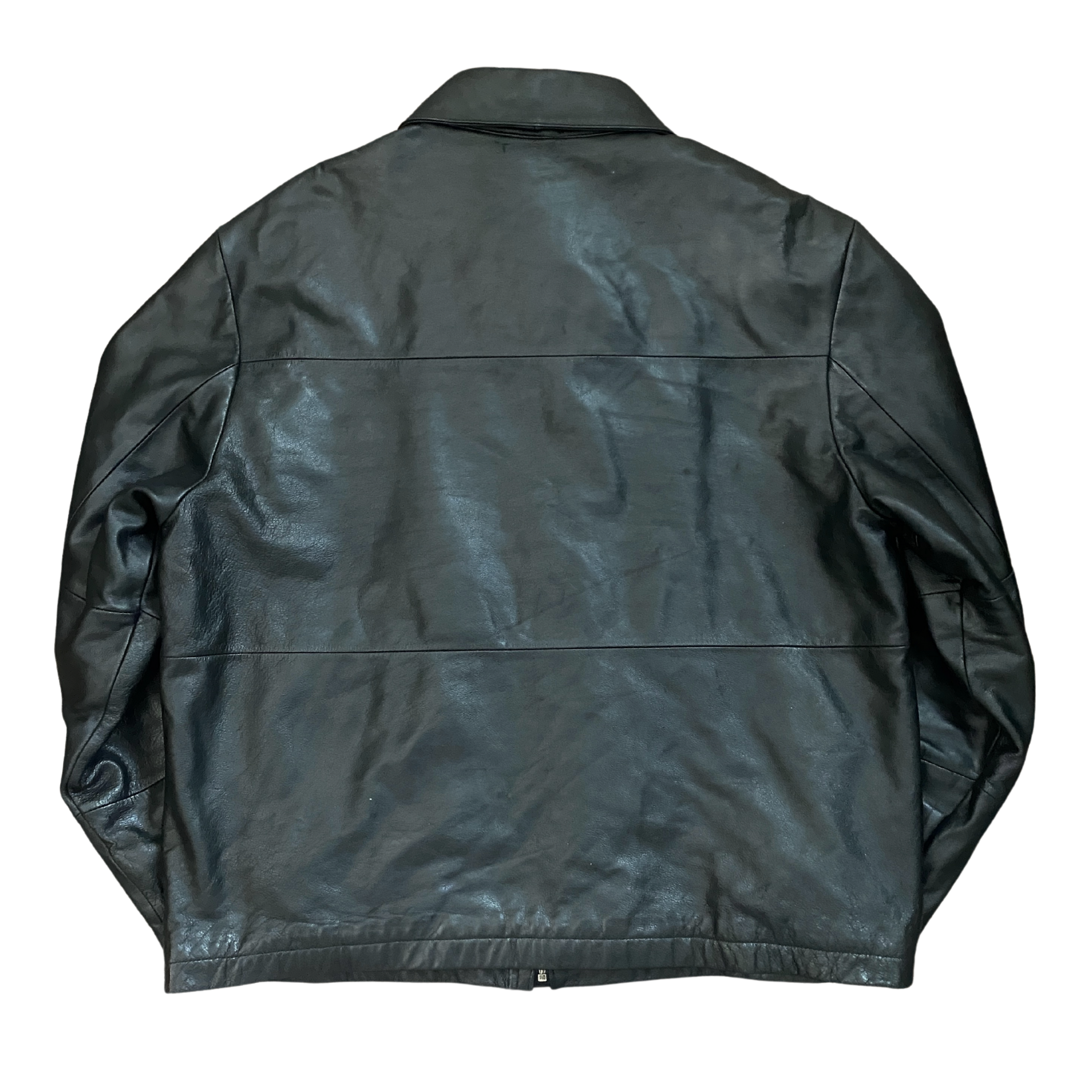 R&amp;O Leather Bomber