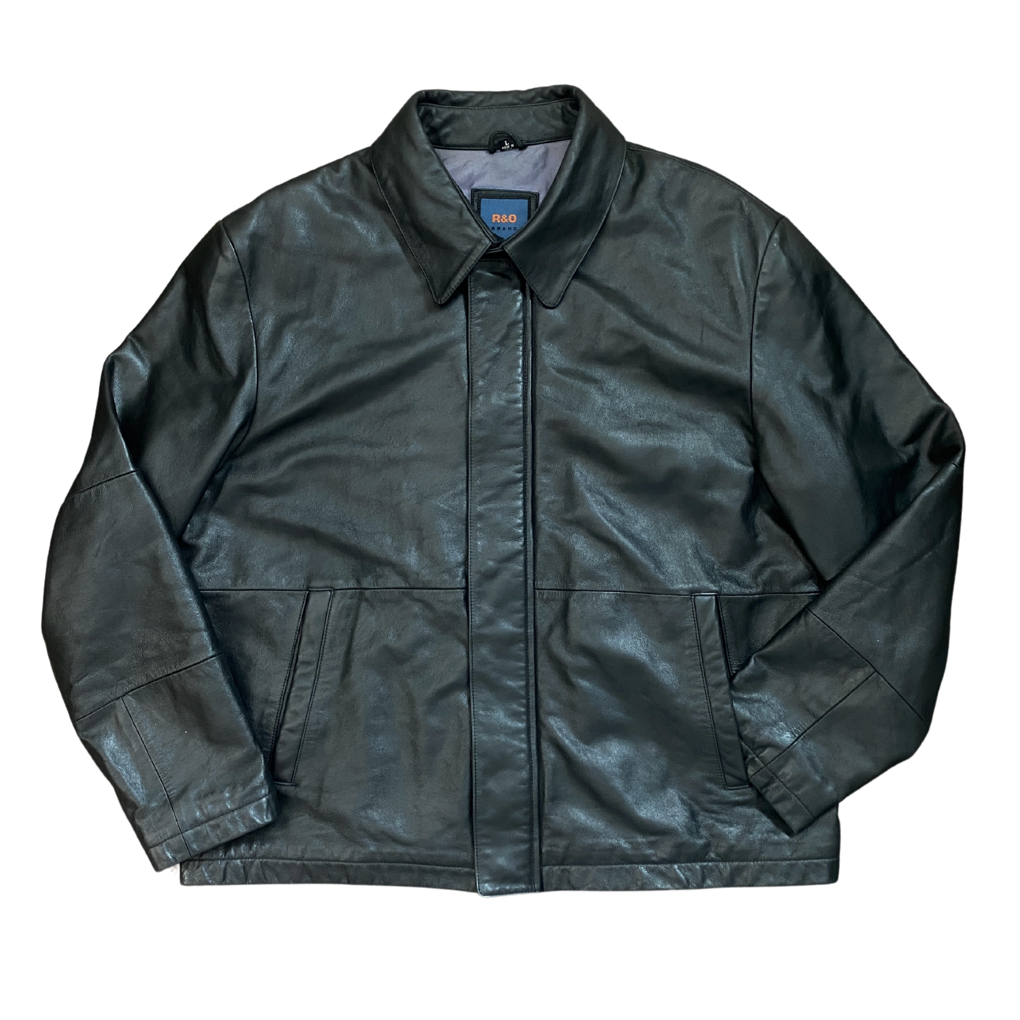 R&amp;O Leather Bomber