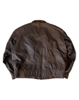 Trina Leather Bomber