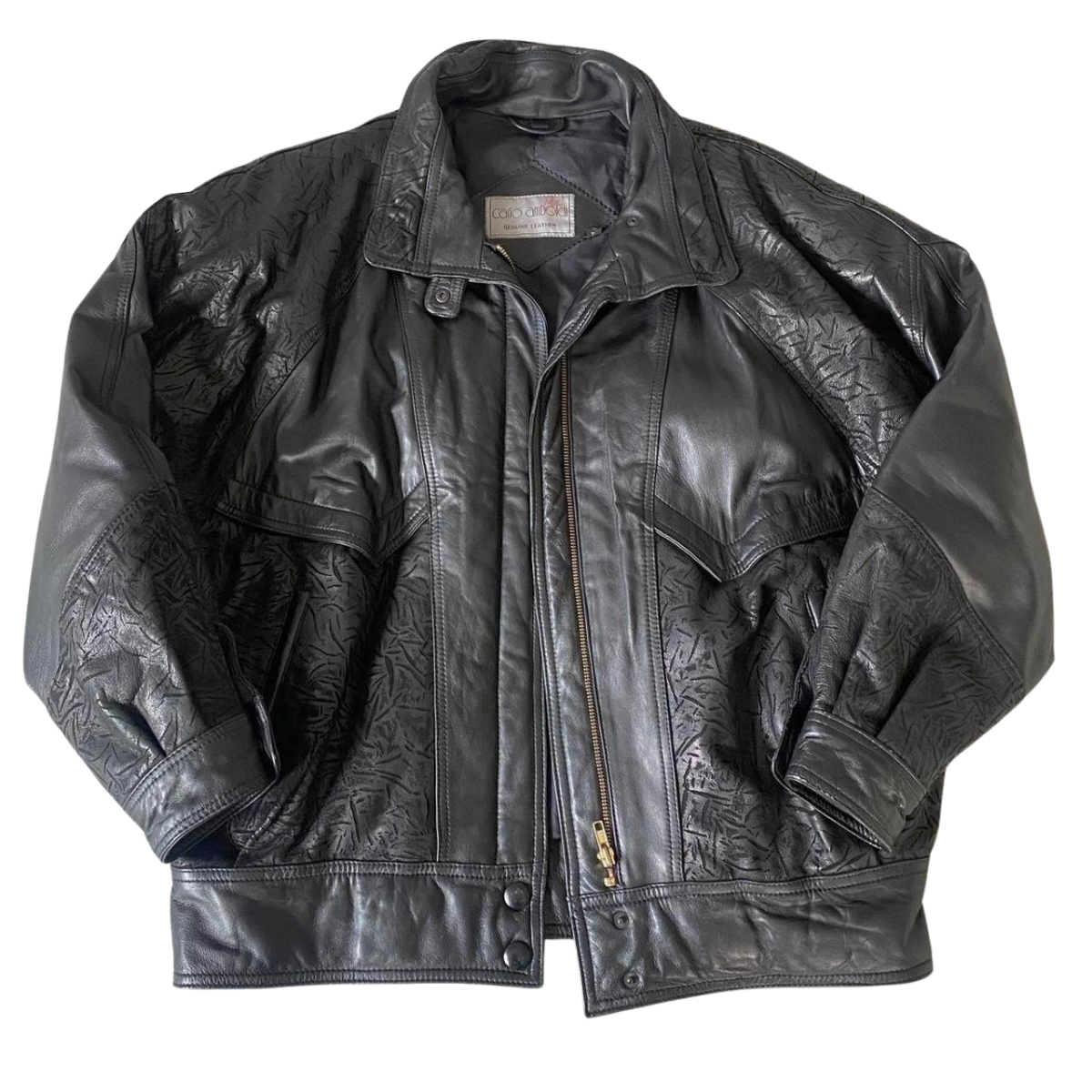 Carlo Leather Bomber