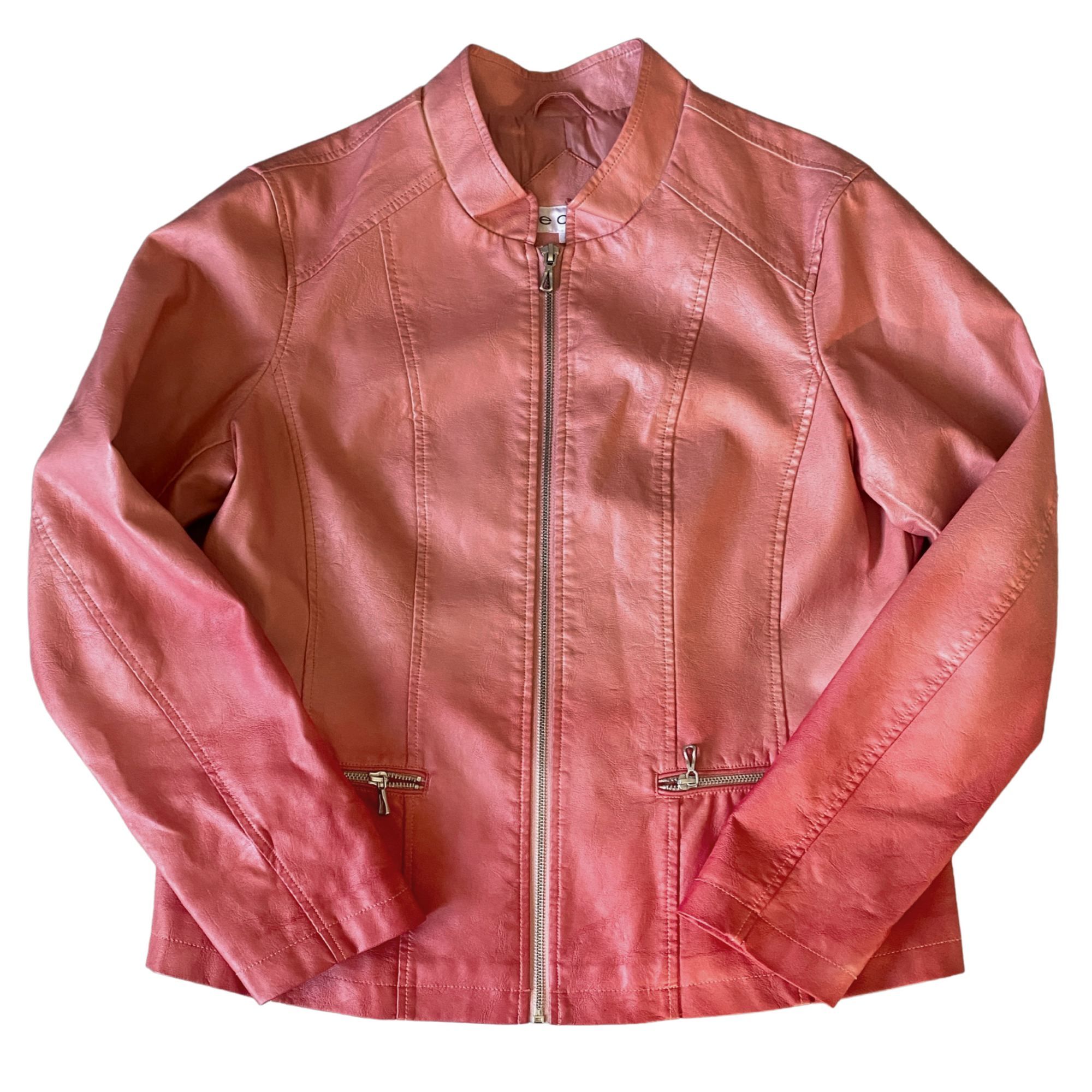 Pink Leather Jacket