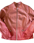 Pink Leather Jacket