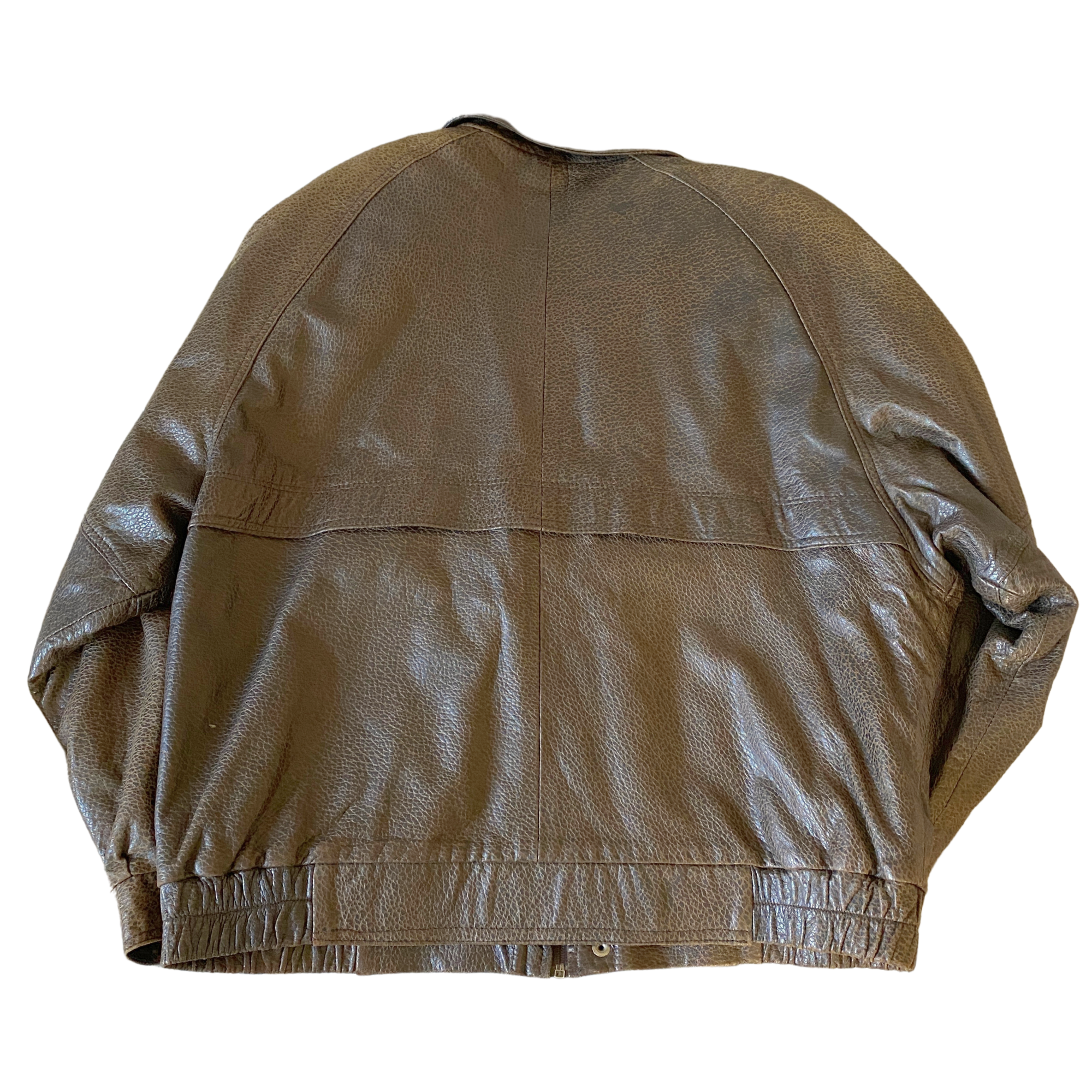 Aquascutum Leather Bomber