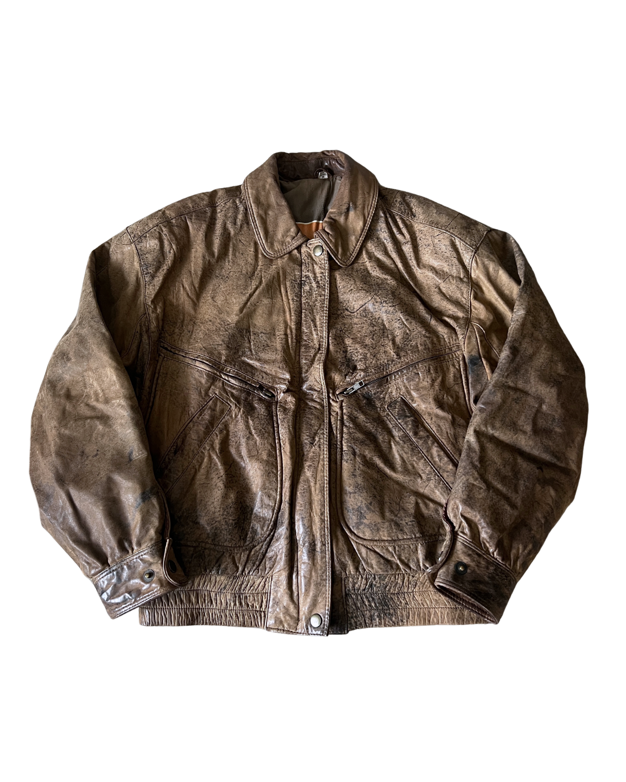 Reed Leather Bomber