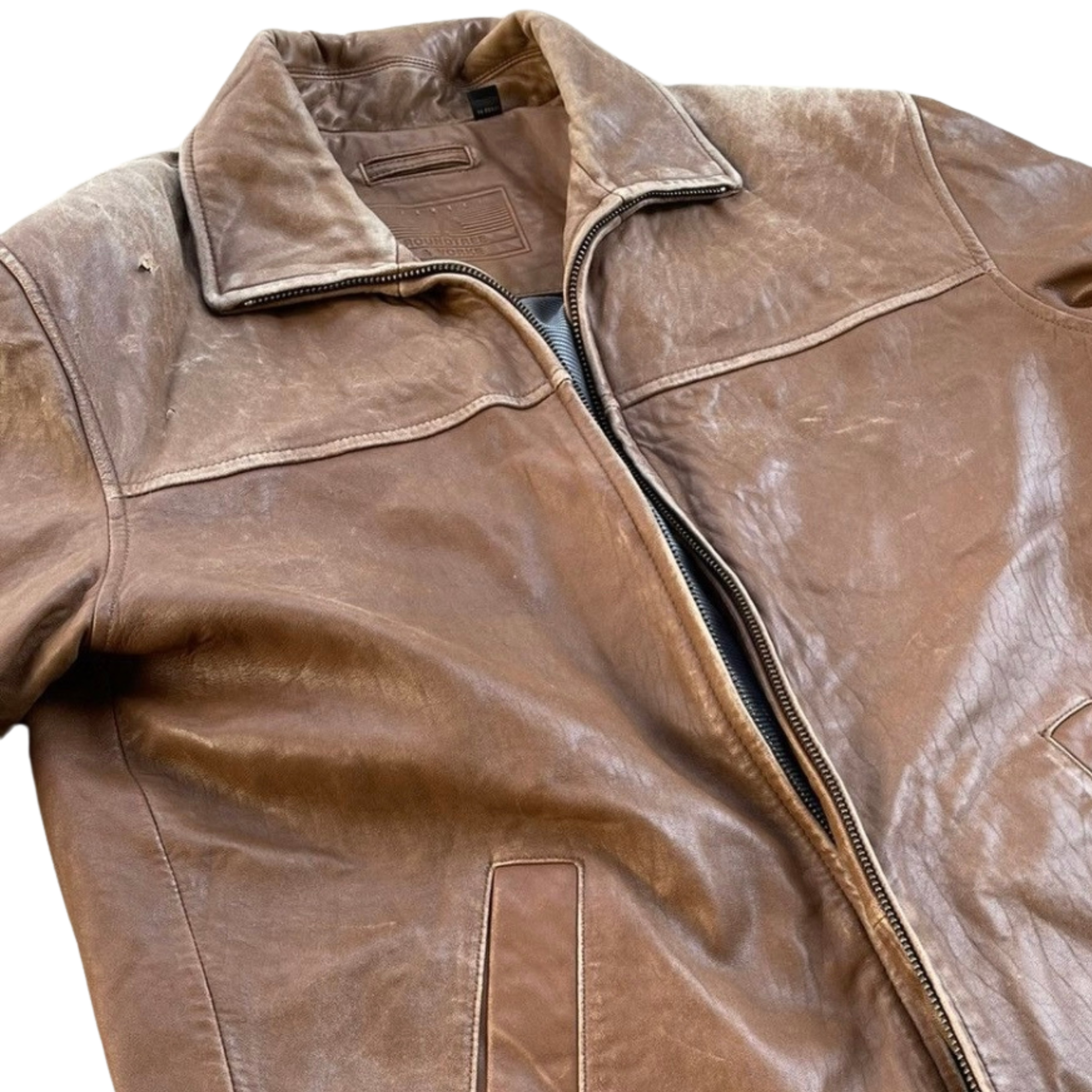 R&amp;Y Leather Jacket