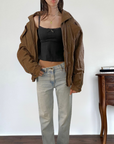 Adventure Leather bomber