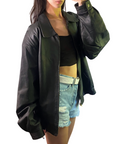 Urban Leather Bomber