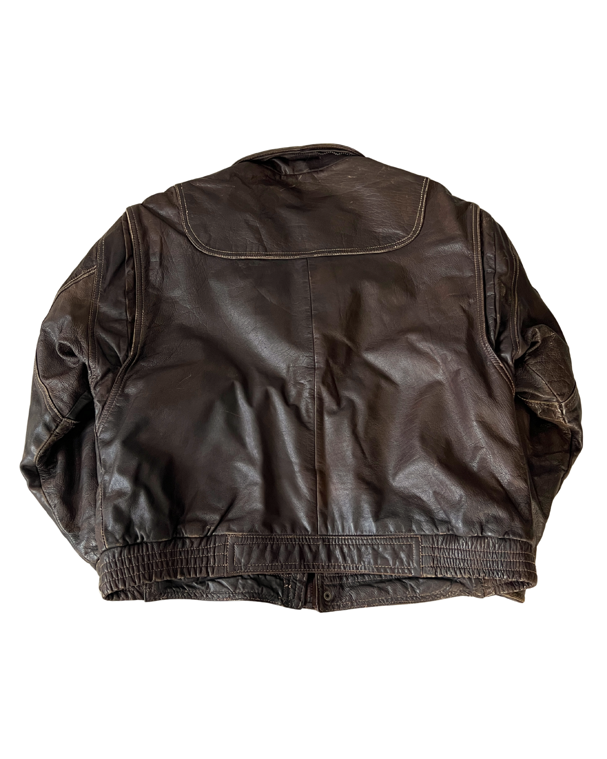 Ester Leather Bomber
