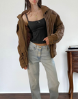 Adventure Leather bomber