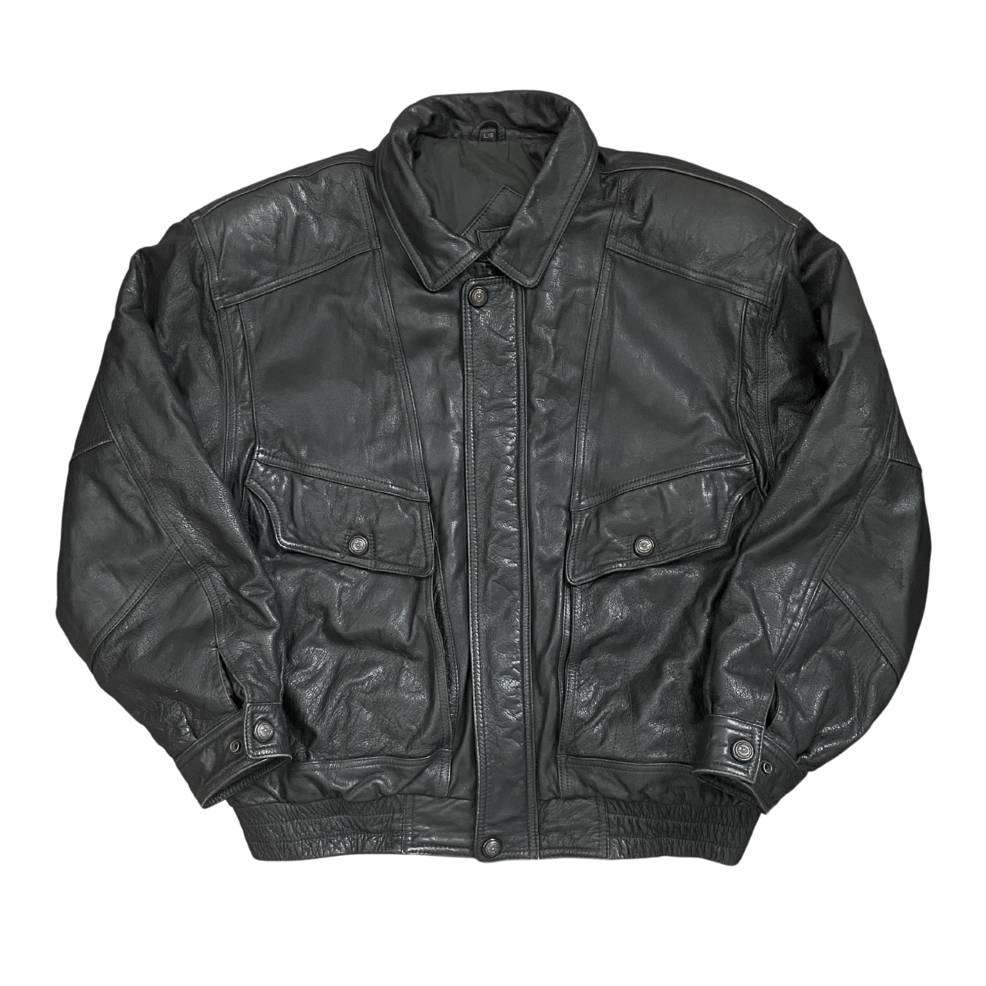 Moores Leather Bomber