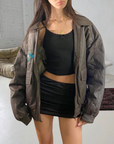 LM Leather Bomber