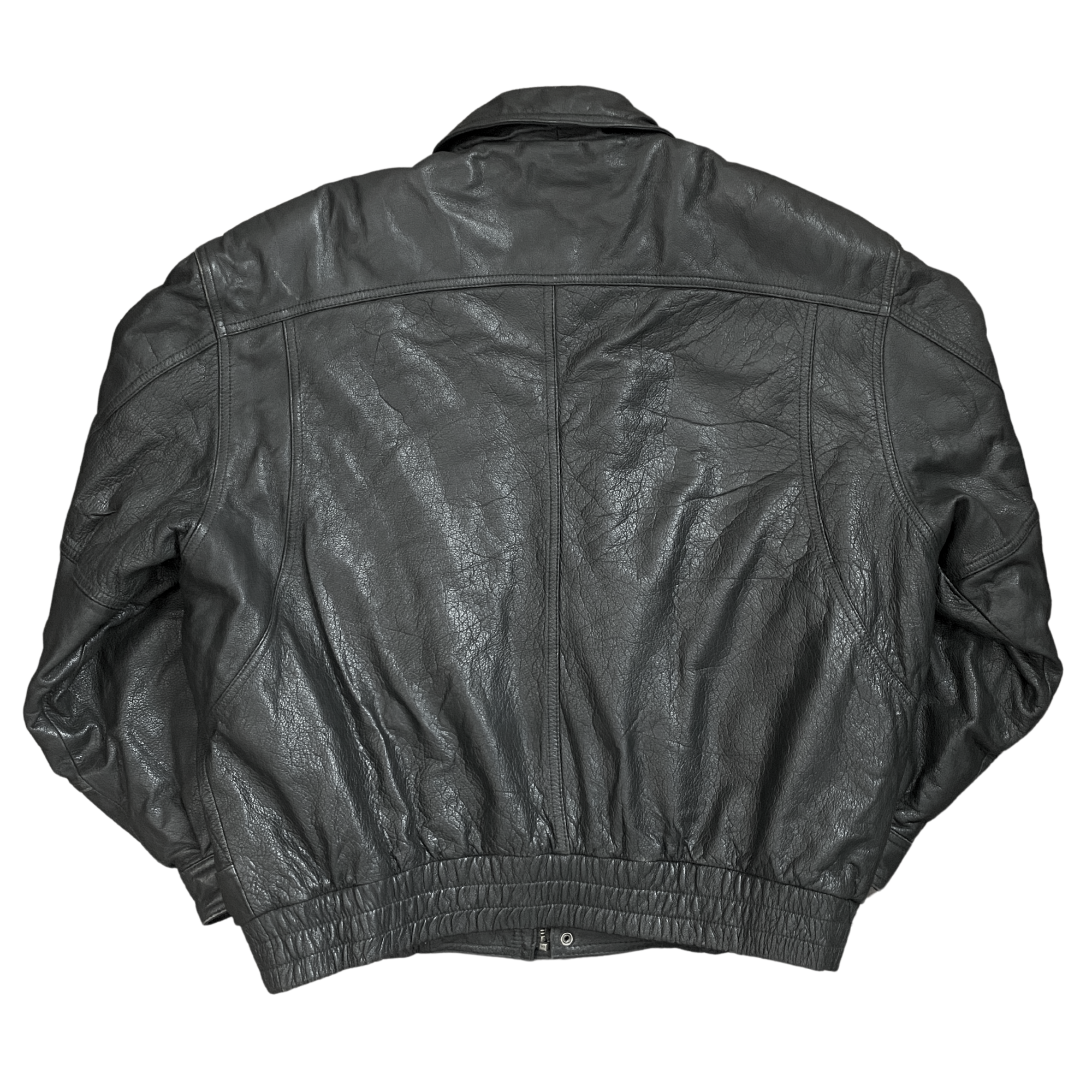 Moores Leather Bomber