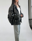 Danier Leather Bomber