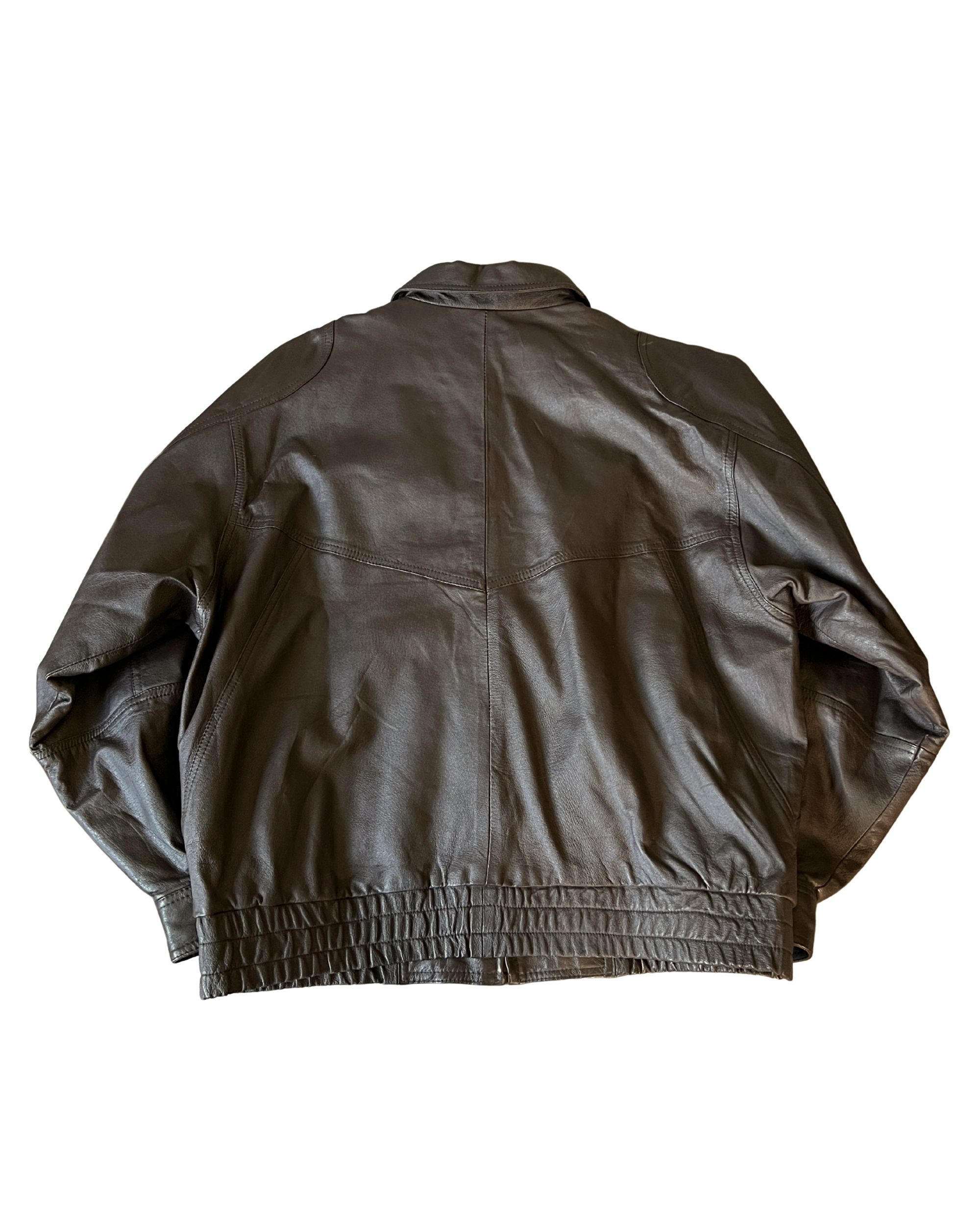 Lois Leather Bomber