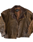 Cosa Nova Leather Bomber