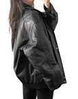 TM Fusion Leather Bomber