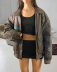 LM Leather Bomber