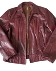 Cherry Leather Jacket