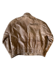 Della Leather Bomber