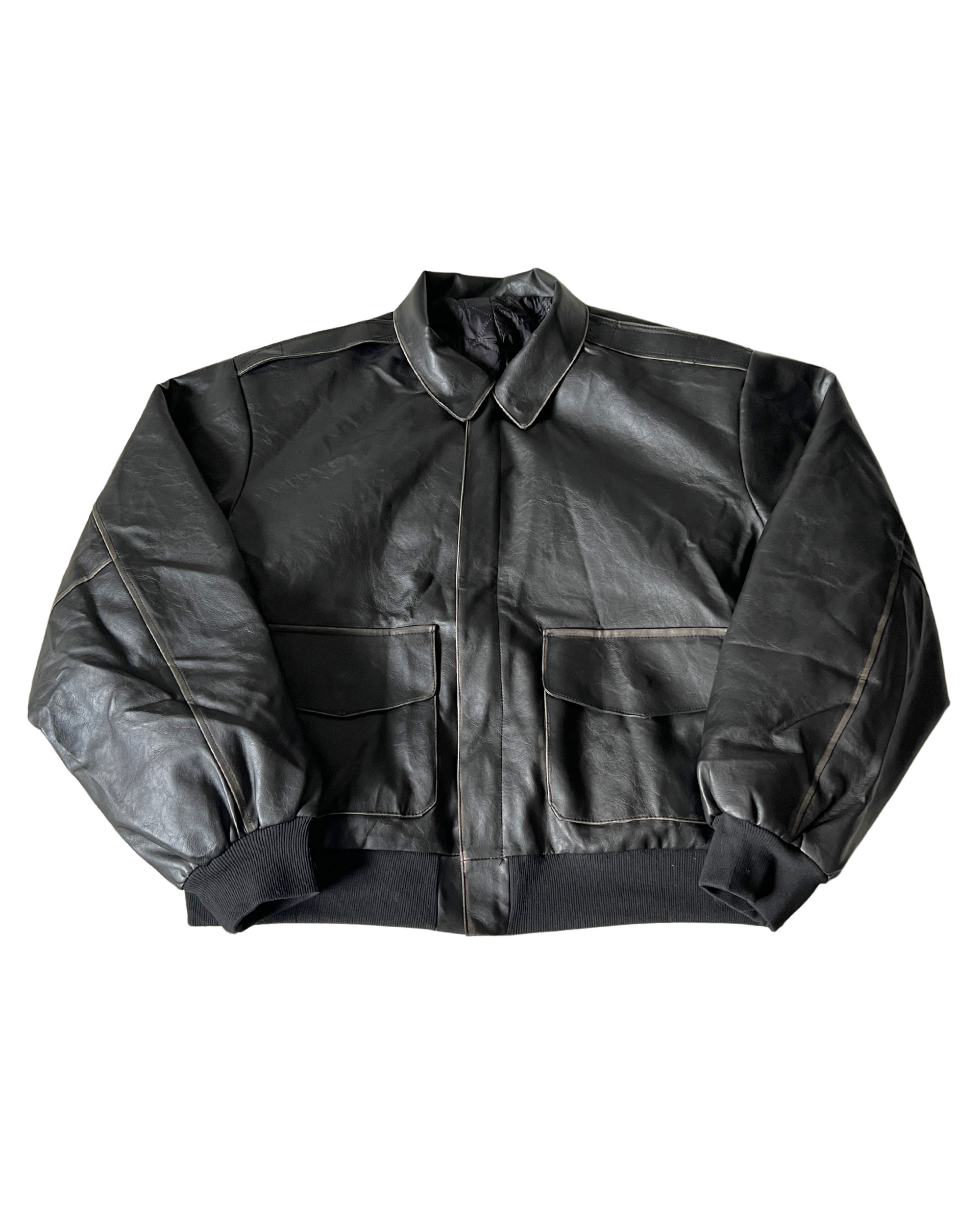 Argus Leather Bomber