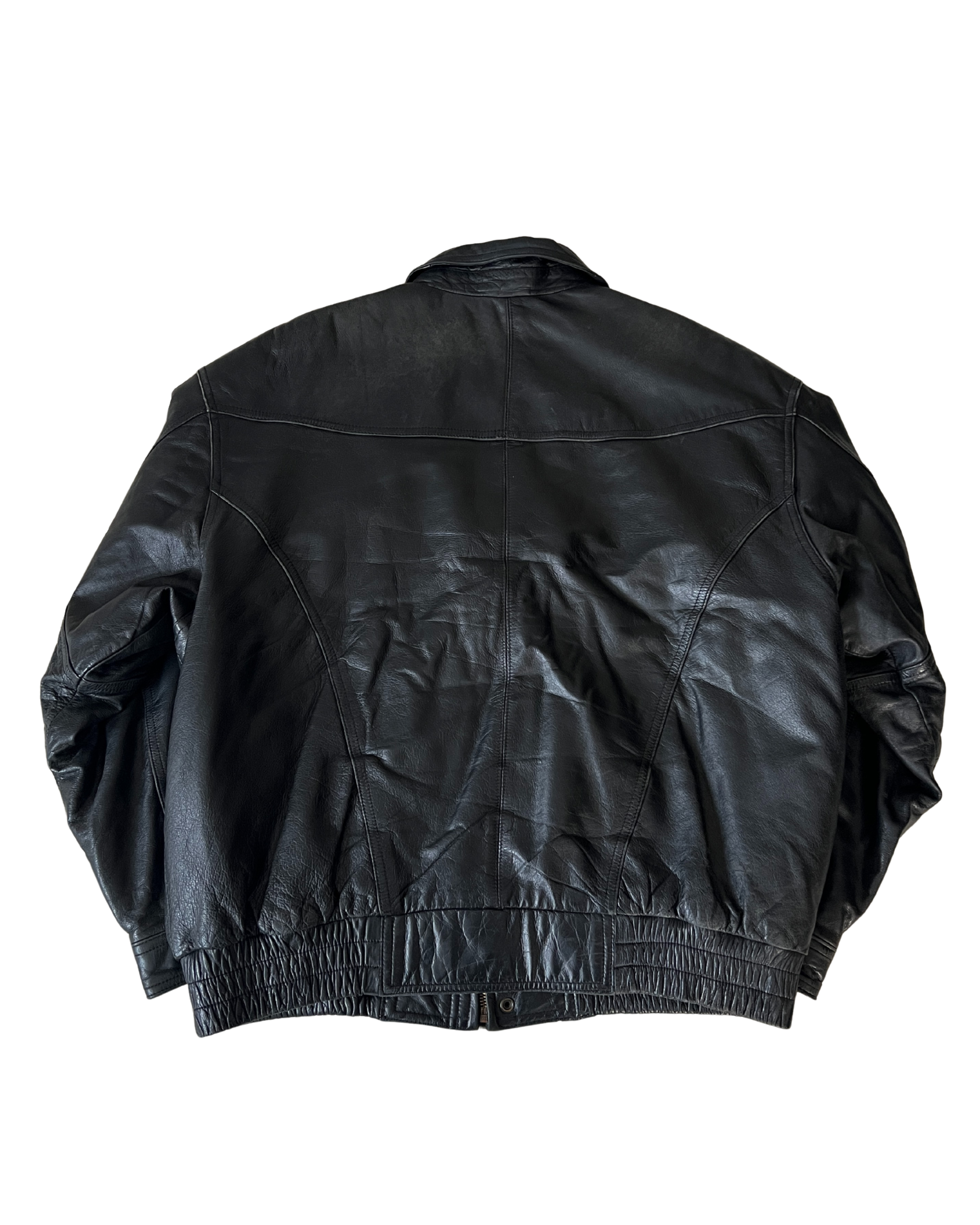 Moores Leather Bomber