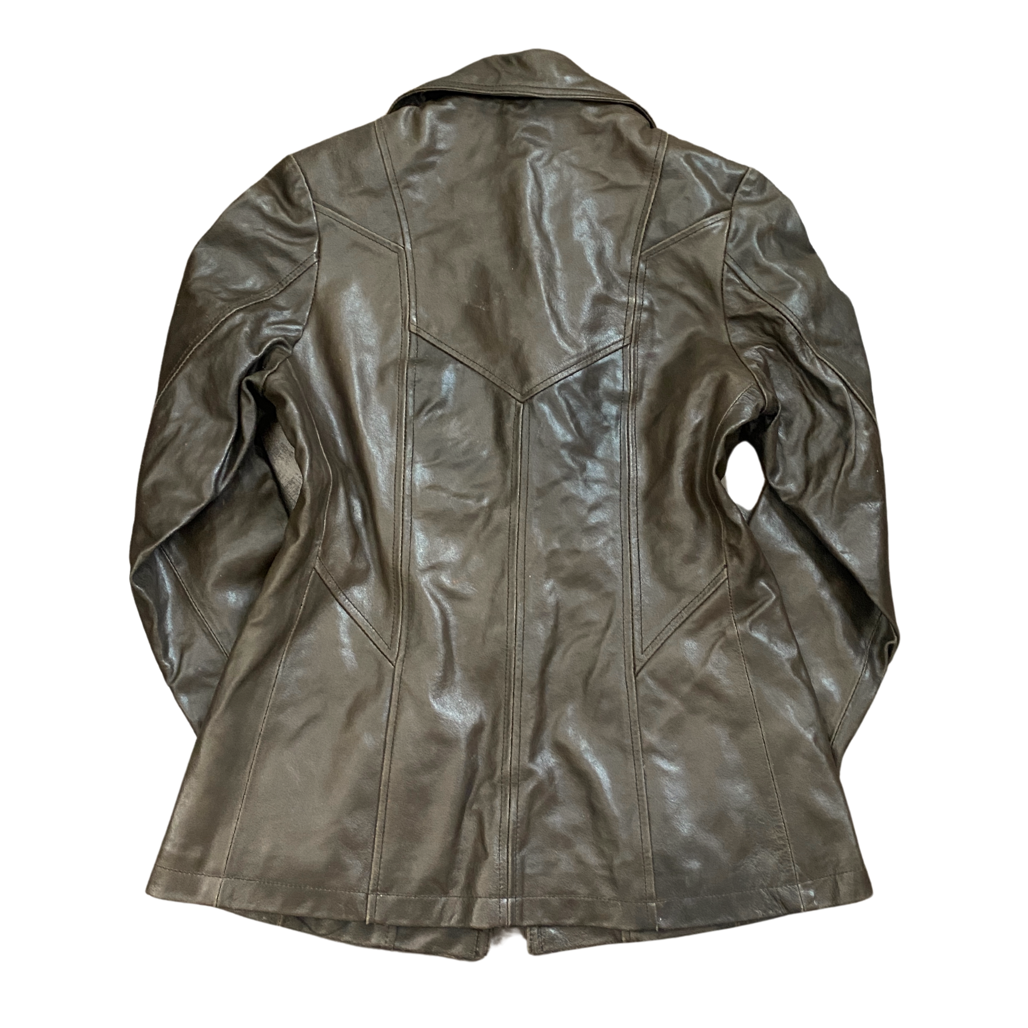 Maxima Leather Blazer