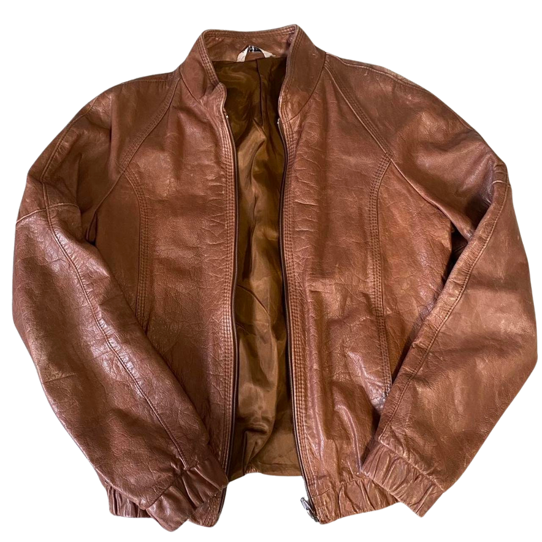 Siena Leather Bomber