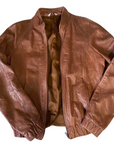 Siena Leather Bomber