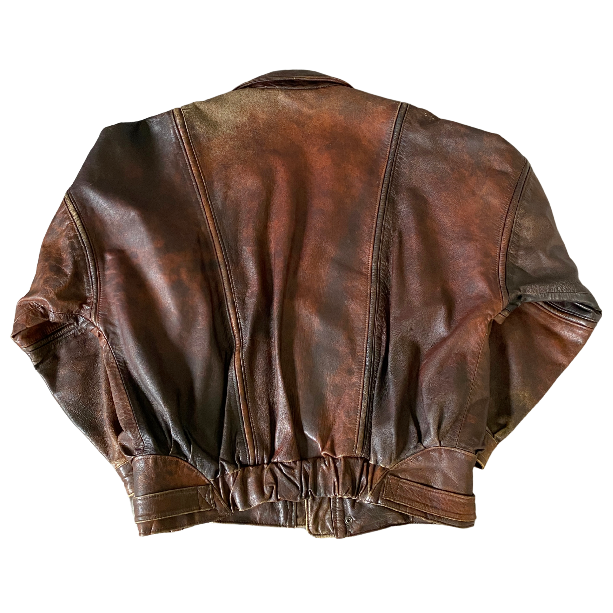 Rusty Leather Bomber