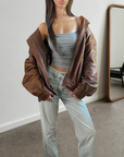 Rosenoir Leather Bomber