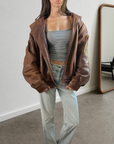 Rosenoir Leather Bomber