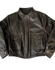 BRN Vegan Leather Bomber